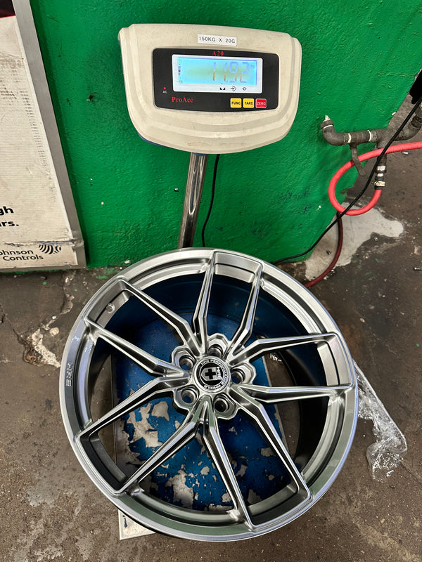 New 20x9 ET25 20x10 ET35 HRE FF21 (4 wheel) 5x112 Liquid Metal