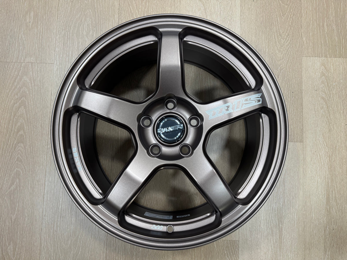 New 17X8 ET33 Raxer TR1S Rim (4 wheel) Matt Bronze 5X114.3