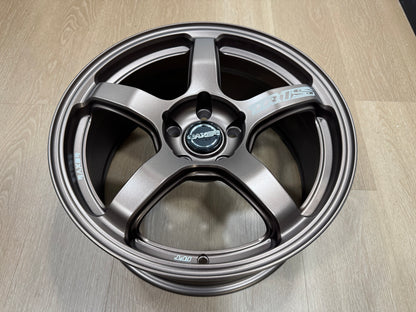 New 17X8 ET33 Raxer TR1S Rim (4 wheel) Matt Bronze 5X114.3