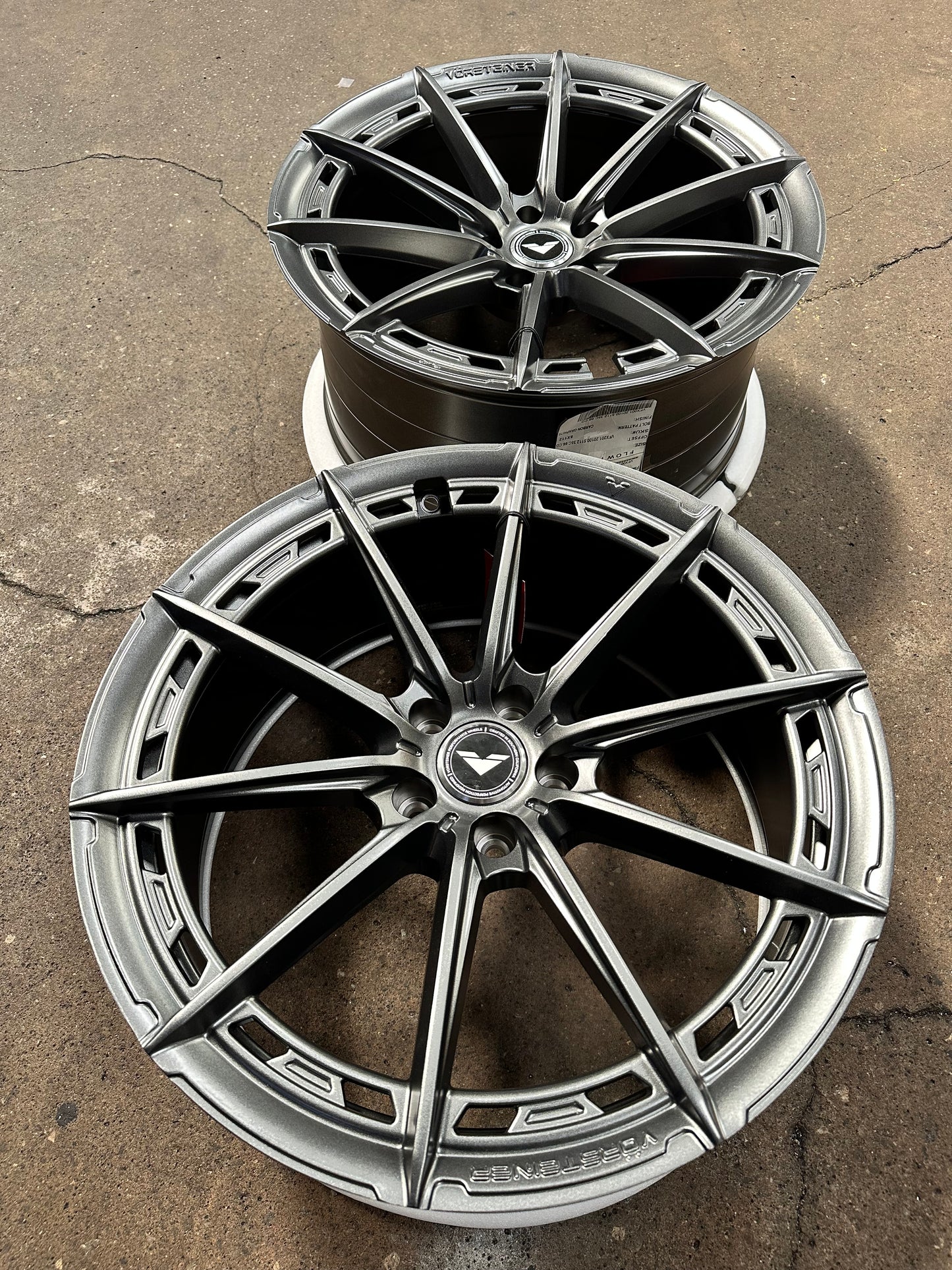 New 20x9 ET25 20x10 ET35 Vorsteiner VFX001 (4 wheel) 5x112 Carbon Graphite