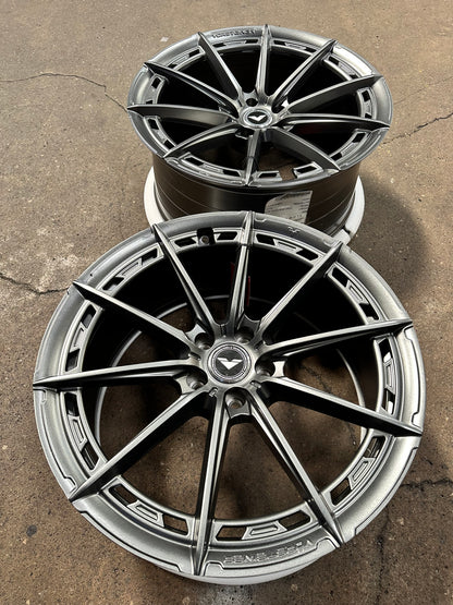 New 20x9 ET25 20x10 ET35 Vorsteiner VFX001 (4 wheel) 5x112 Carbon Graphite