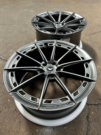 New 20x9 ET25 20x10 ET35 Vorsteiner VFX001 (4 wheel) 5x112 Carbon Graphite