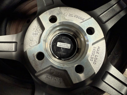 New 17X8 ET40 Konig Hyperspec Rim (4 wheel) Gunmetal Polished Lip 4X100