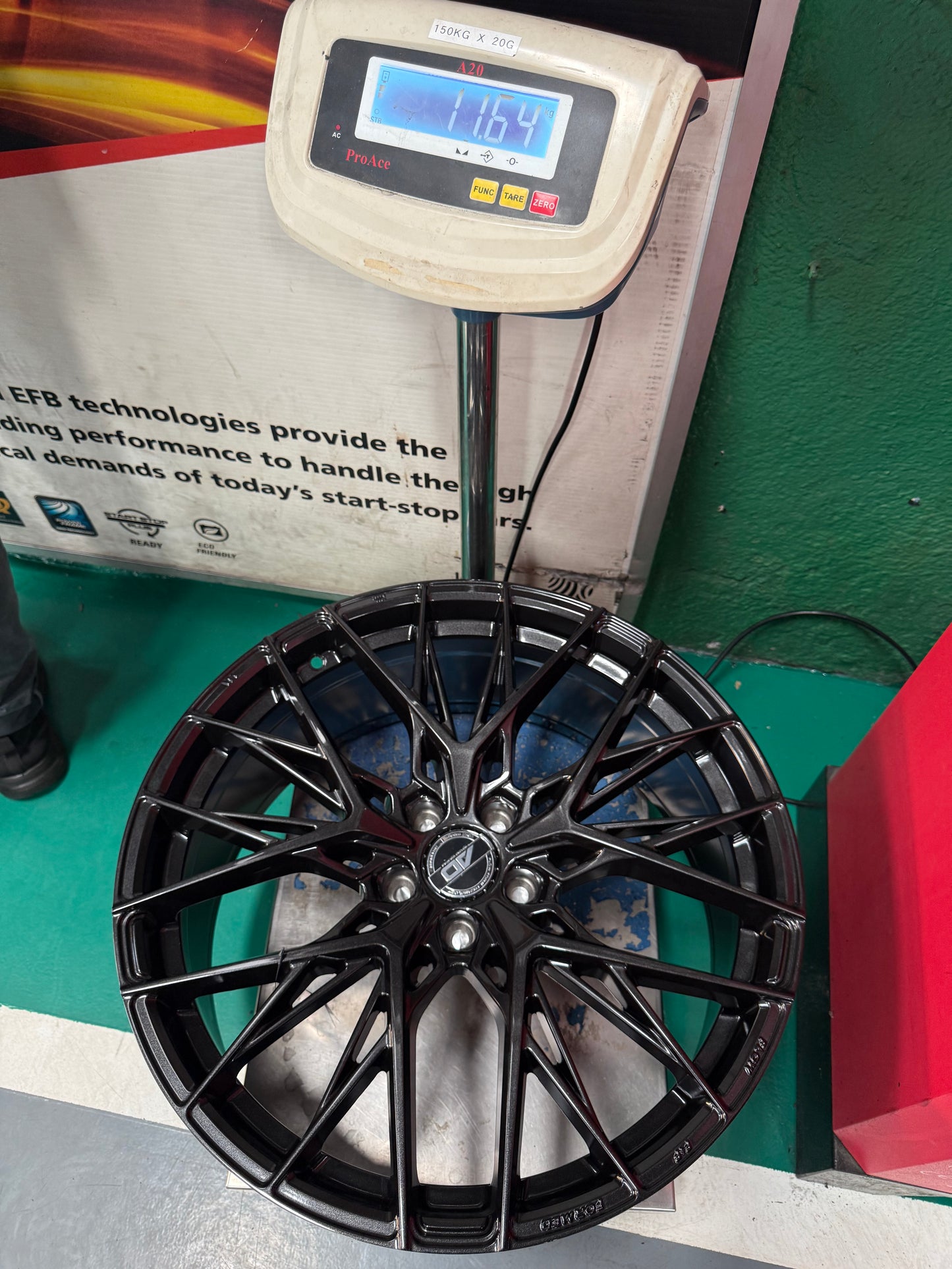 New 20x8.5 ET40 AD Wheel F503 (4 wheel) 5x108 DGM