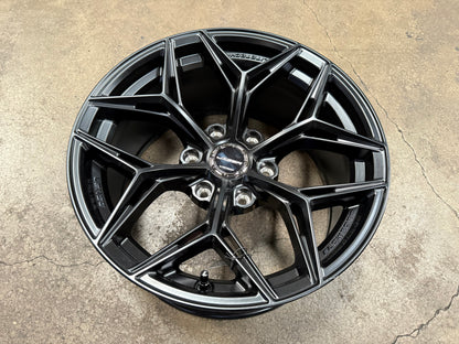 New 18x9 ET15 Lenso Blaze Rim (4 wheel) Black 6x139.7