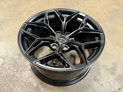 New 18x9 ET15 Lenso Blaze Rim (4 wheel) Black 6x139.7