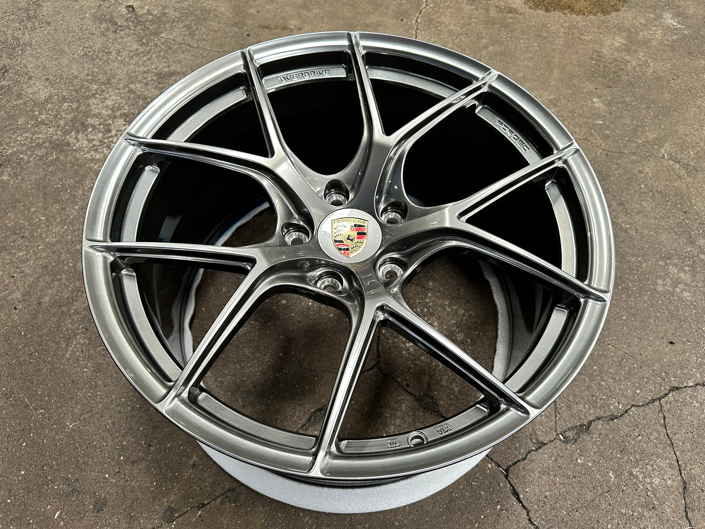 New 20x8.5 ET48 20x10.5 ET43 Overdrive Forged BF01 (4 wheel) 5x130 Diamond Black