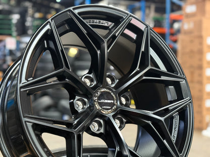 New 18x9 ET15 Lenso Blaze Rim (4 wheel) Black 6x139.7