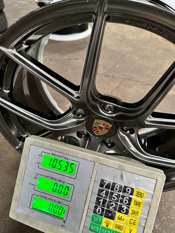 New 20x8.5 ET48 20x10.5 ET43 Overdrive Forged BF01 (4 wheel) 5x130 Diamond Black