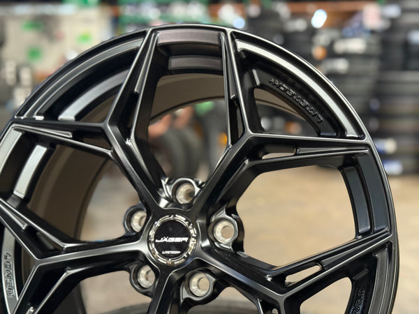 New 18x8.5 ET35 Lenso Blaze Rim (4 wheel) Satin Black 5x114.3