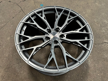 New 20x8.5 ET42 20x10 ET38 ASGA ARF10 (4 wheel) 5x114.3 Gloss Black