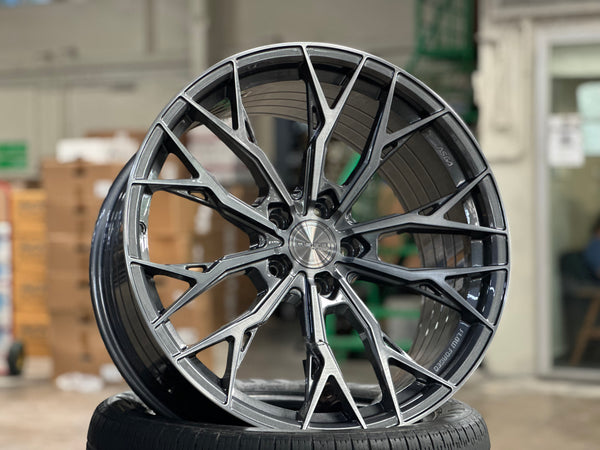 New 20x8.5 ET42 20x10 ET38 ASGA ARF10 (4 wheel) 5x114.3 Gloss Black