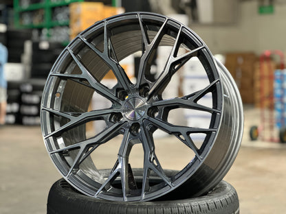 New 20x8.5 ET42 20x10 ET38 ASGA ARF10 (4 wheel) 5x114.3 Gloss Black
