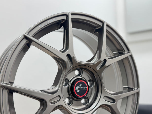 New 17X7 ET42 Raxer EP-L1 Rim (4 wheel) Gloss Grey 5X100