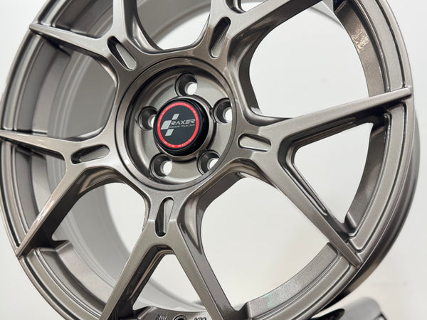 New 17X7 ET42 Raxer EP-L1 Rim (4 wheel) Gloss Grey 5X100