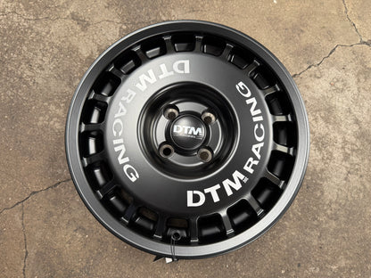 New 15X7 ET38 Lenso DTM Rim (4 wheel) Black 4X100