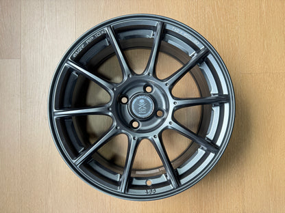 New 16X7 ET42 Raxer RP10X Rim (4 wheel) Dark Graphite 4X100
