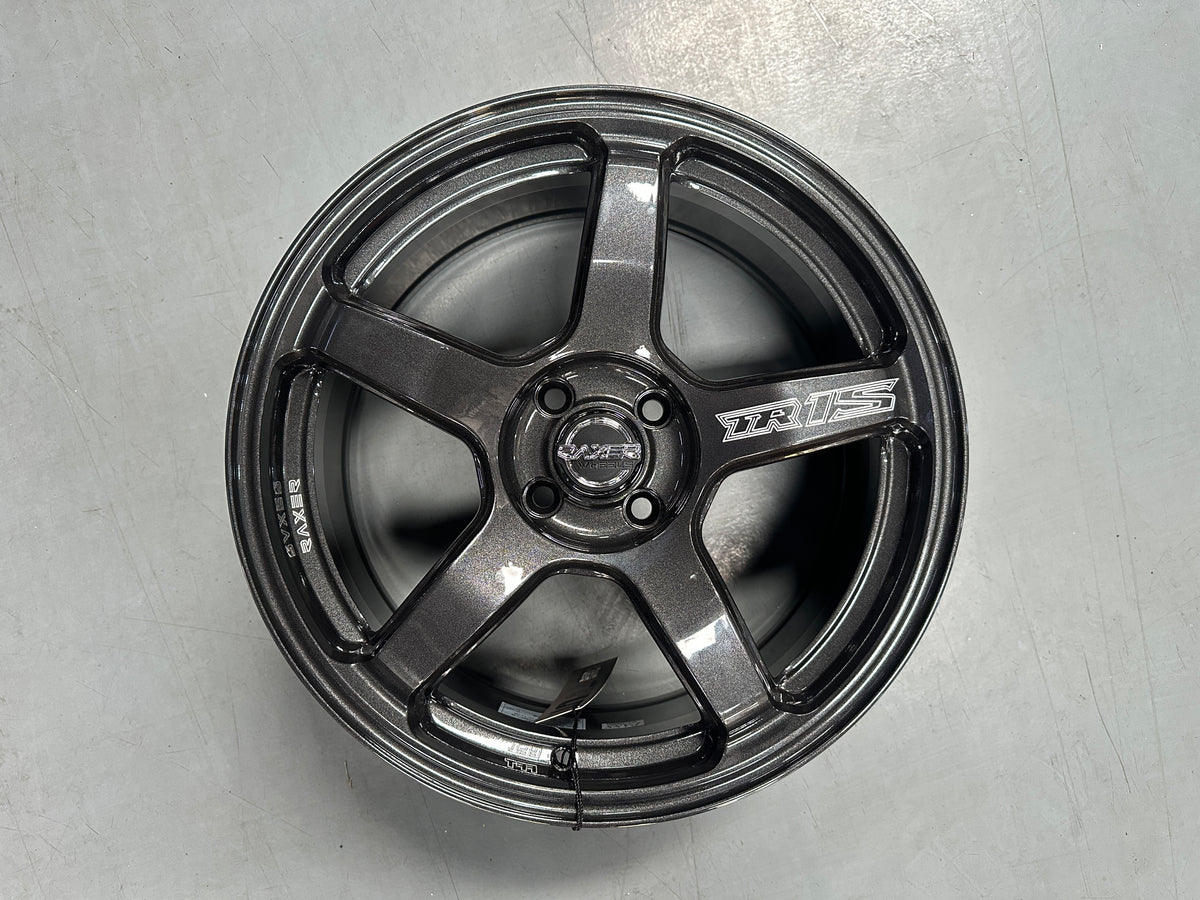 New 17X7.5 ET42 Raxer TR1S Rim (4 wheel) Dark Gunmetal 4X100