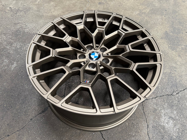 New 20x8.5 ET25 20x9.5 ET35 Overdrive Forged BMW Style 827M (4 wheel) 5x112 Bronze