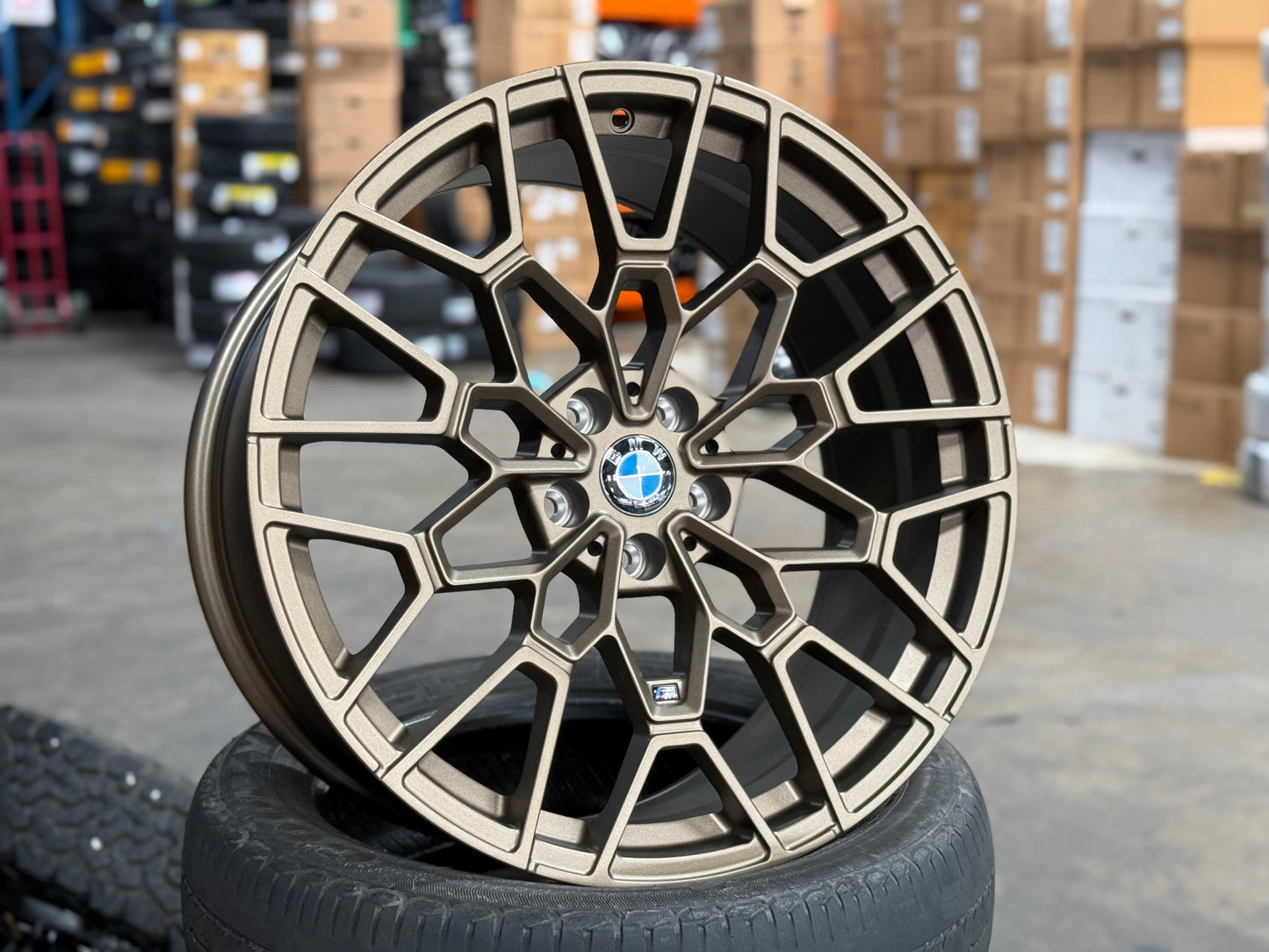 [Bundle] 20x9.5 ET35 Overdrive Forged BMW Style 827M (2 wheel) 5x112 Bronze