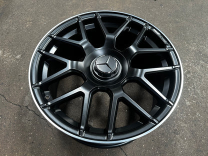 New 18x8 ET42 18x9 ET45 Mercedes AMG (4 wheels) BLACK 5X112