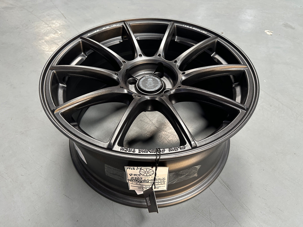 New 17X8 ET38 Raxer RP10X Rim (4 wheel) Matt Gunmetal  4X100