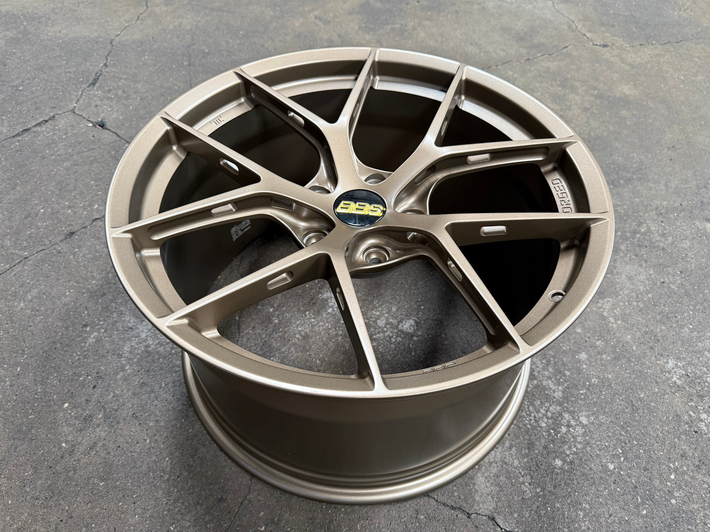 New 20x9 ET48 20x11.5 ET62 Overdrive Forged BBS FIR Design (4 wheel) 5x130 Bronze