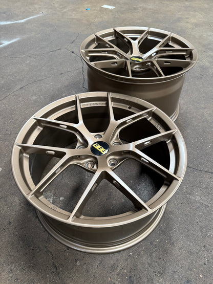 New 20x9 ET48 20x11.5 ET62 Overdrive Forged BBS FIR Design (4 wheel) 5x130 Bronze