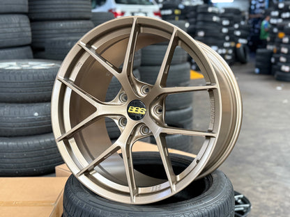 New 20x9 ET48 20x11.5 ET62 Overdrive Forged BBS FIR Design (4 wheel) 5x130 Bronze