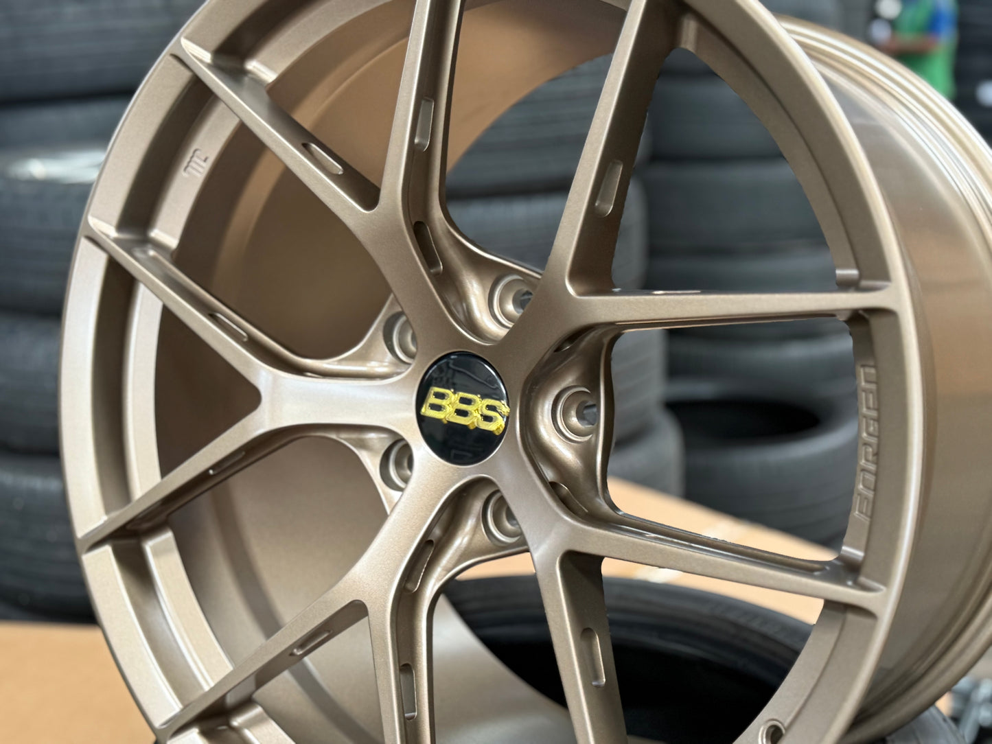 New 20x9 ET48 20x11.5 ET62 Overdrive Forged BBS FIR Design (4 wheel) 5x130 Bronze