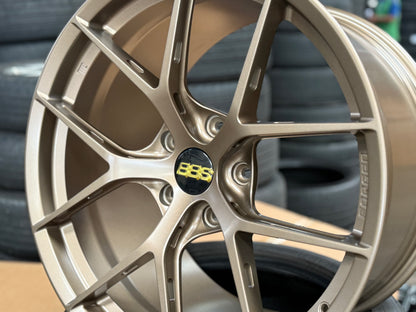New 20x9 ET48 20x11.5 ET62 Overdrive Forged BBS FIR Design (4 wheel) 5x130 Bronze