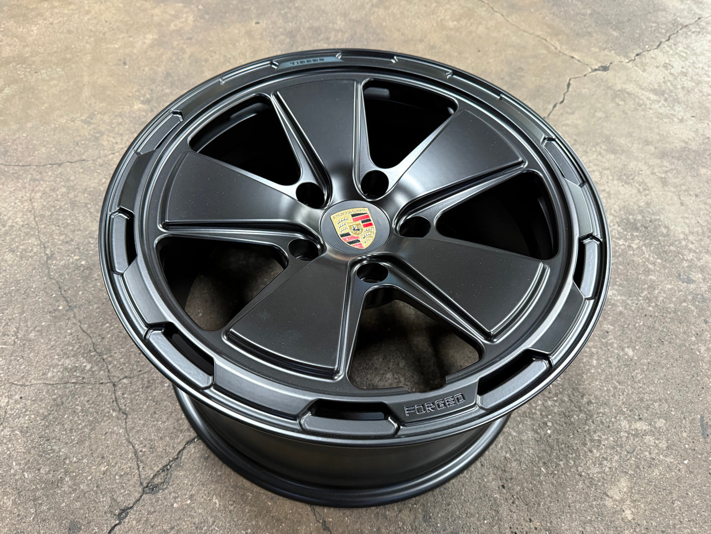 New 18x9 ET30 Overdrive Forged Rim Porsche Cayenne Overland (4 wheel) Black 5x130