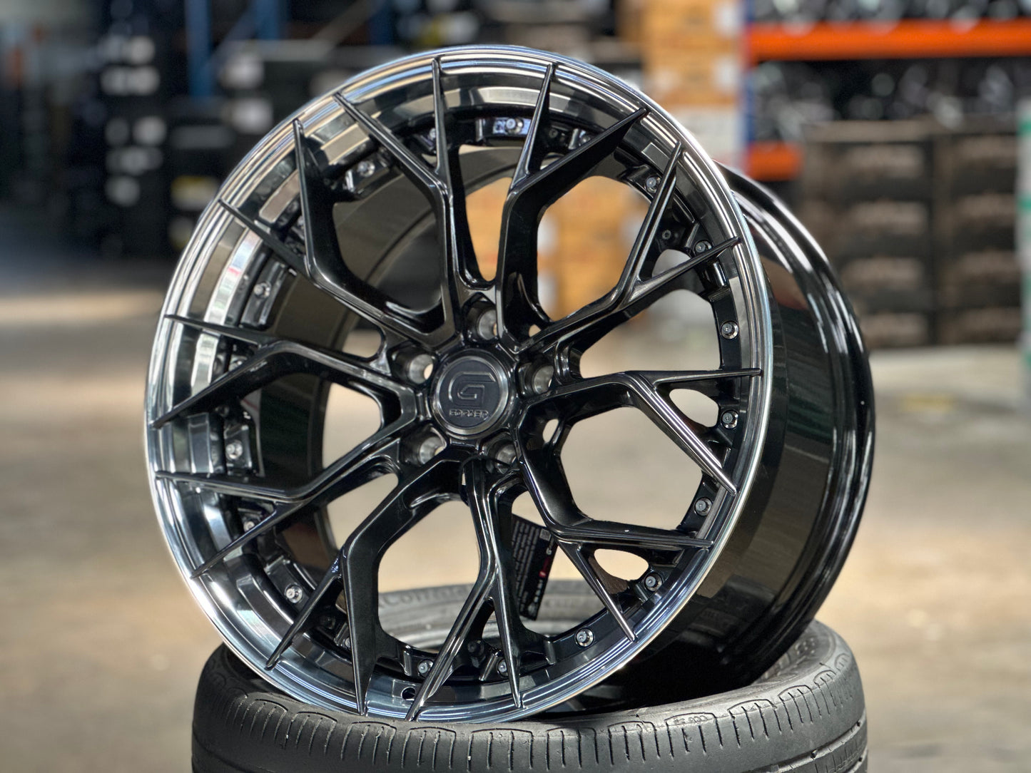 New 20x8.5 ET33 20x10 ET40 G Forged GF09 (4 wheel) 5x120 Matte Black