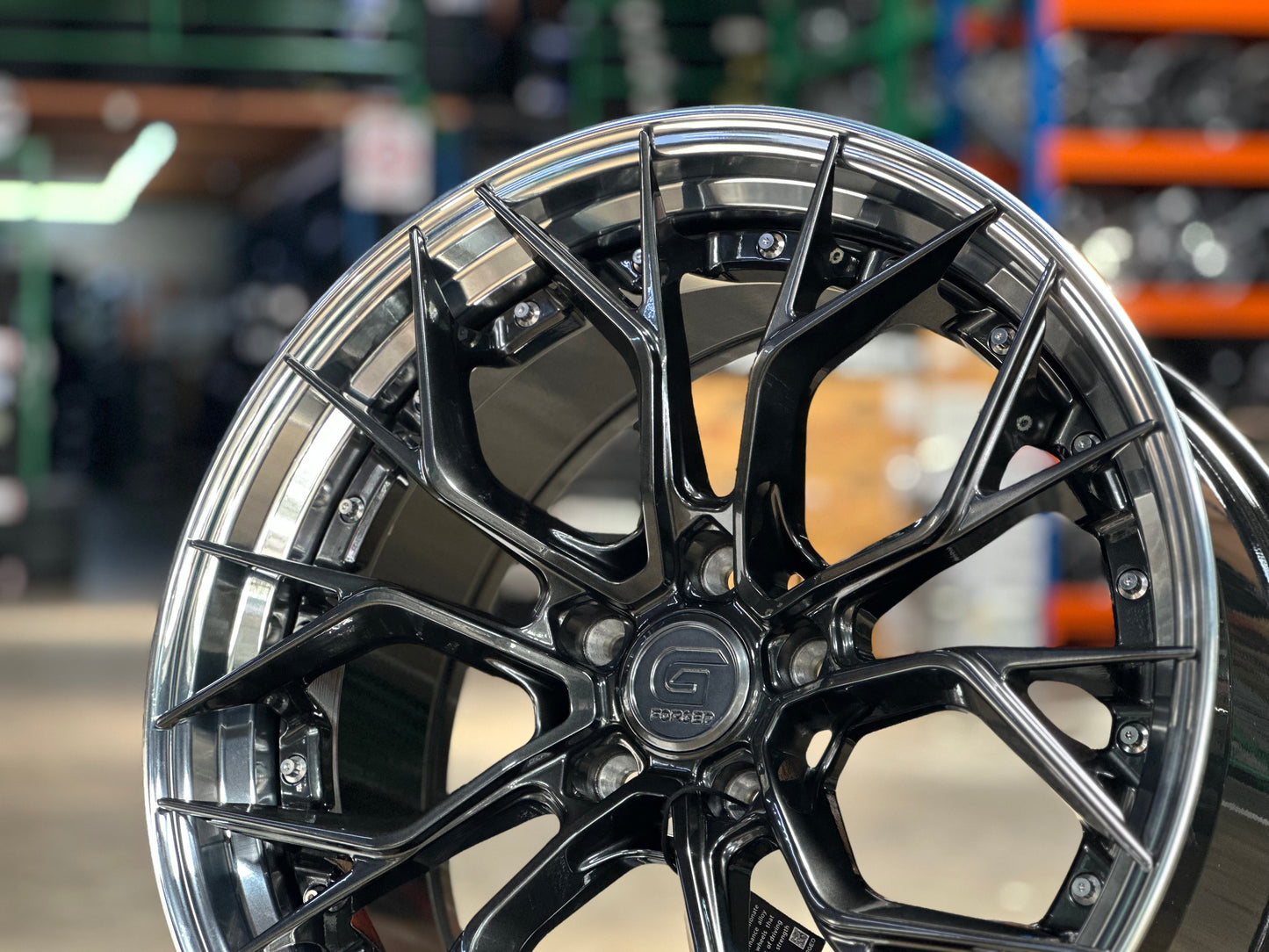 New 20x8.5 ET33 20x10 ET40 G Forged GF09 (4 wheel) 5x120 Matte Black