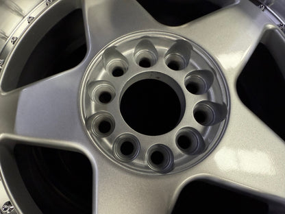 New 17X8.5 ET15 17X9.5 ET20 OZ Futura (4 wheel) Silver 5X112