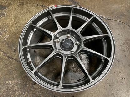 New 17X8 ET40 Advanti Aria Rim (4 wheel) Gunmetal 5X114.3