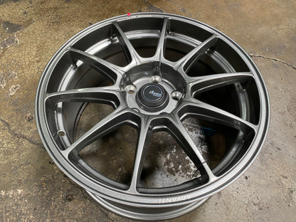 New 17X8 ET40 Advanti Aria Rim (4 wheel) Gunmetal 5X114.3