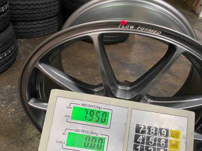 New 17X8 ET40 Advanti Aria Rim (4 wheel) Gunmetal 5X114.3
