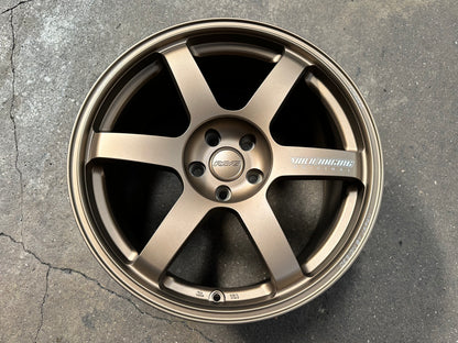New 19x8.5J ET30 19x9.5J ET40 AOW TE37 (4 wheels) Bronze 5x112