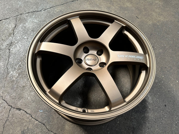 New 19x8.5J ET30 19x9.5J ET40 AOW TE37 (4 wheels) Bronze 5x114.3