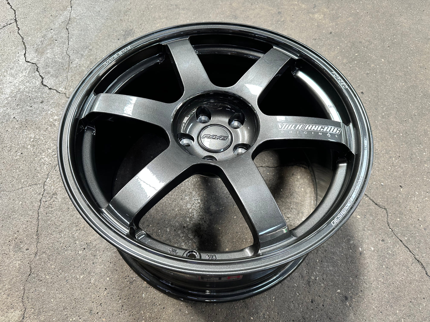 New 19x8.5J ET30 19x9.5J ET40 AOW TE37 (4 wheels) DGM 5x114.3