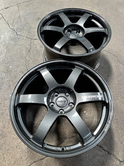 New 19x8.5J ET30 19x9.5J ET40 AOW TE37 (4 wheels) DGM 5x114.3