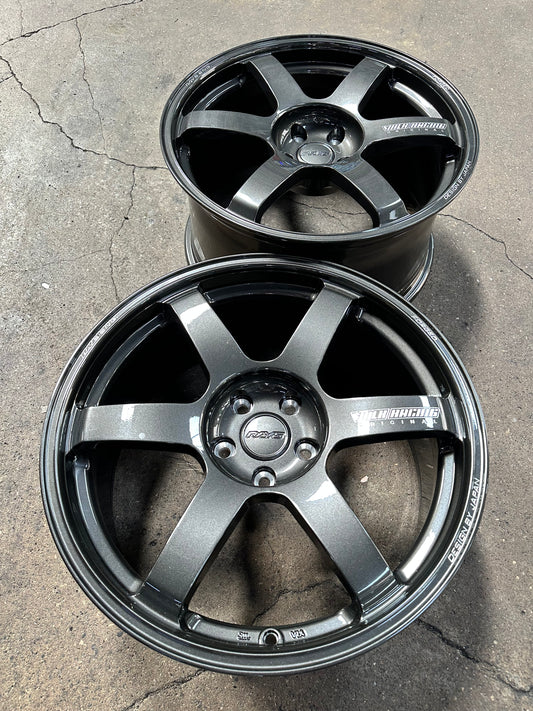 New 19x8.5J ET30 19x9.5J ET40 AOW TE37 (4 wheels) DGM 5x114.3