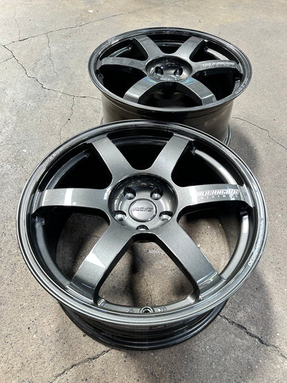 New 19x8.5J ET30 19x9.5J ET40 AOW TE37 (4 wheels) DGM 5x114.3