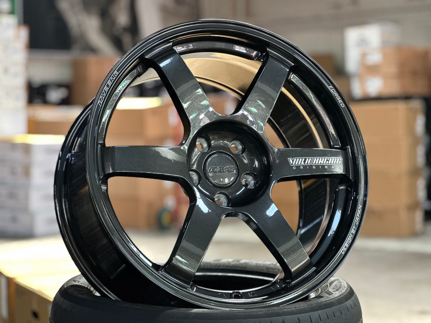 New 19x8.5J ET30 19x9.5J ET40 AOW TE37 (4 wheels) DGM 5x114.3