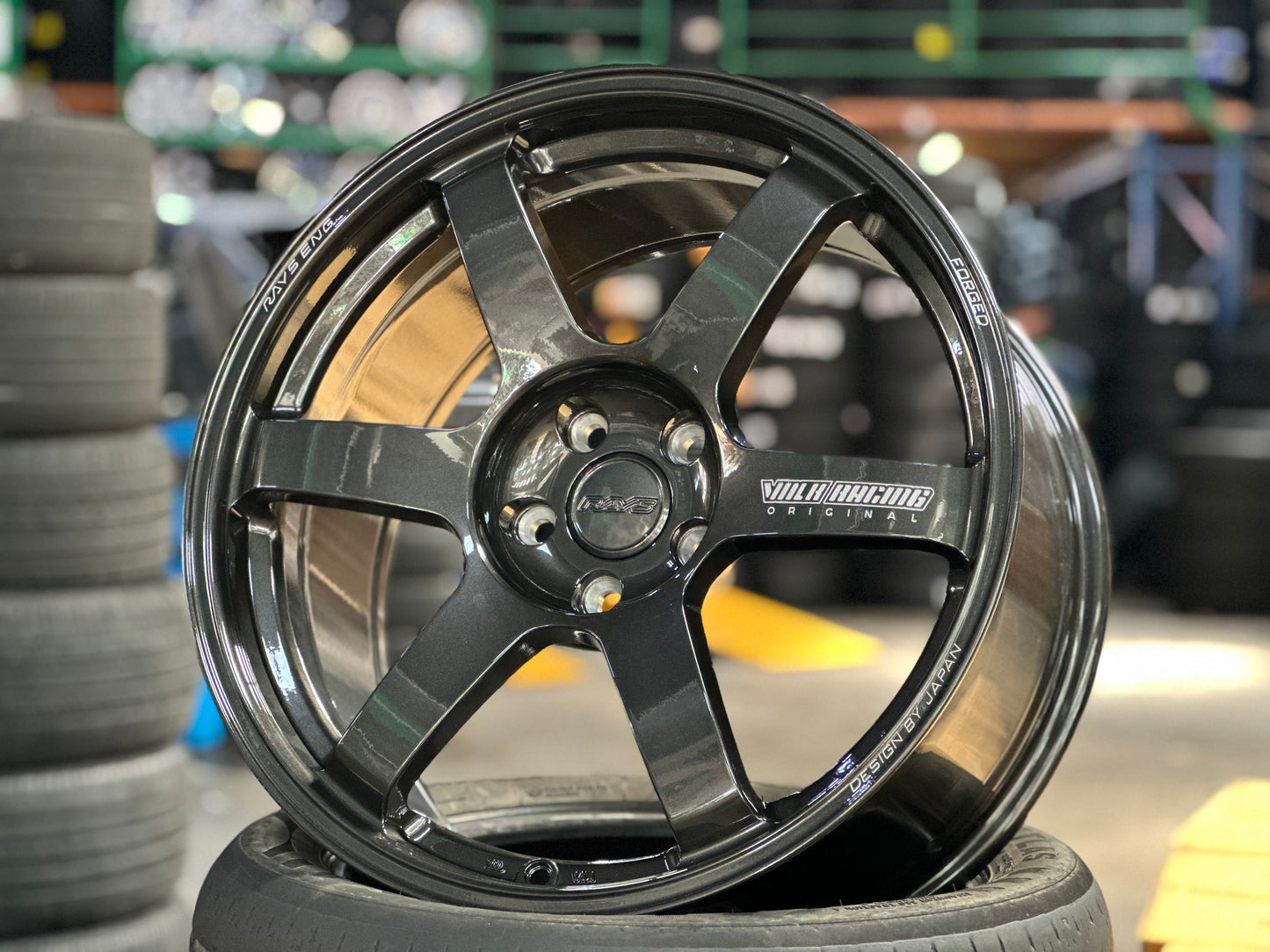 New 19x8.5J ET30 19x9.5J ET40 AOW TE37 (4 wheels) DGM 5x114.3