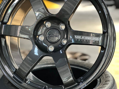 New 19x8.5J ET30 19x9.5J ET40 AOW TE37 (4 wheels) DGM 5x114.3