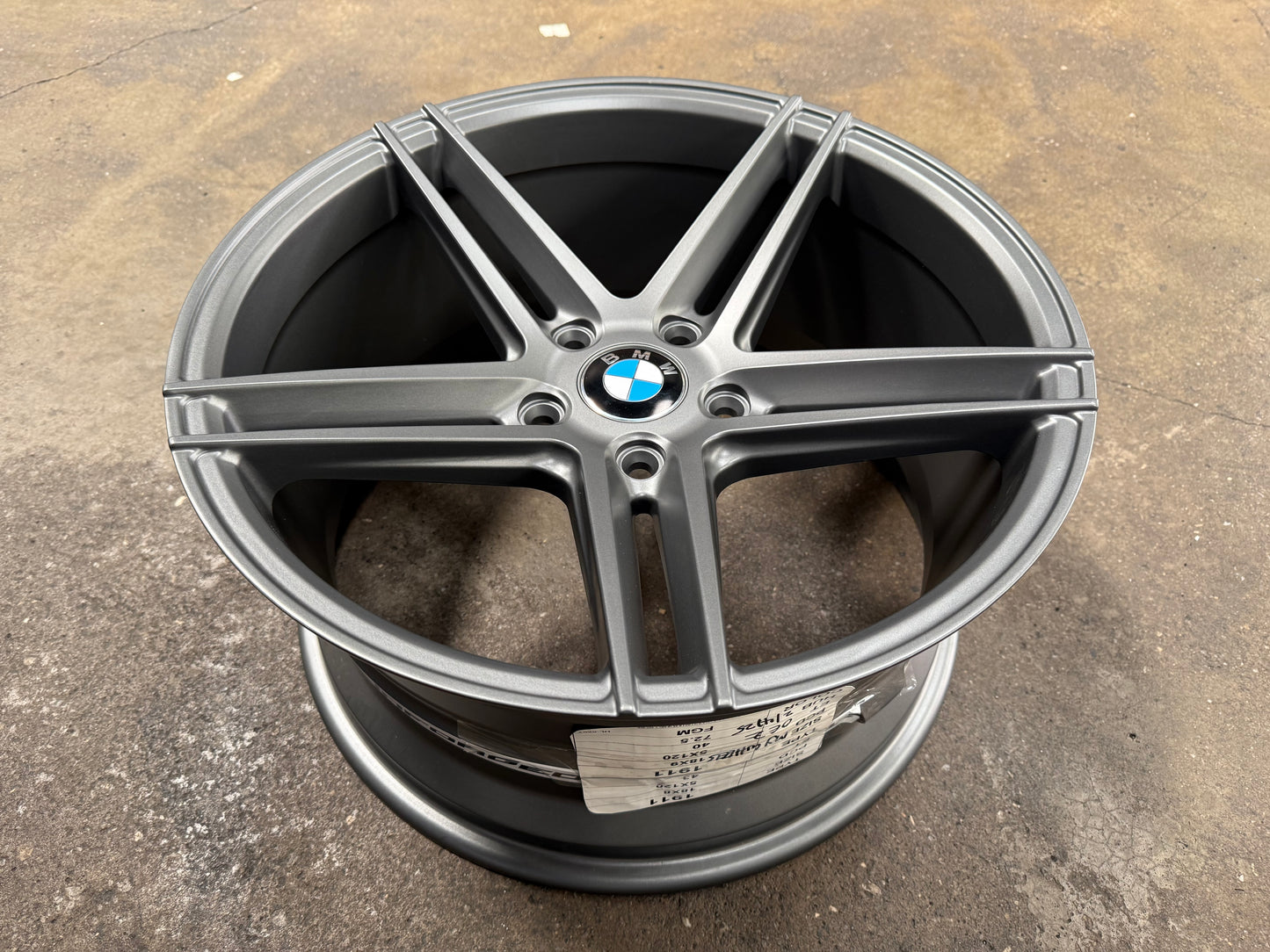 New 18x8 ET43 18x9 ET40 Inforged CV5 BMW F20 E87 (4 wheels) Grey 5X120