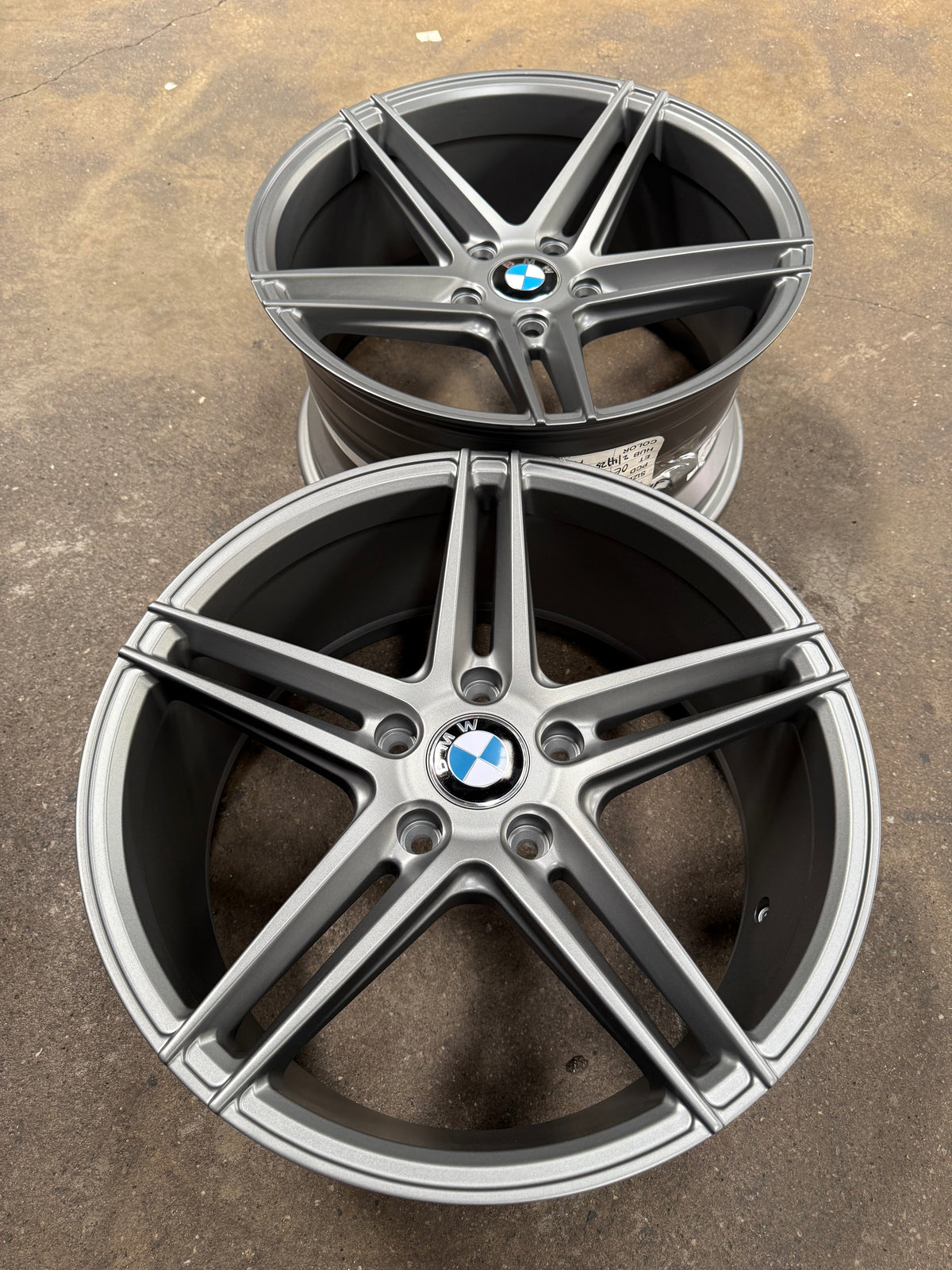 New 18x8 ET43 18x9 ET40 Inforged CV5 BMW F20 E87 (4 wheels) Grey 5X120