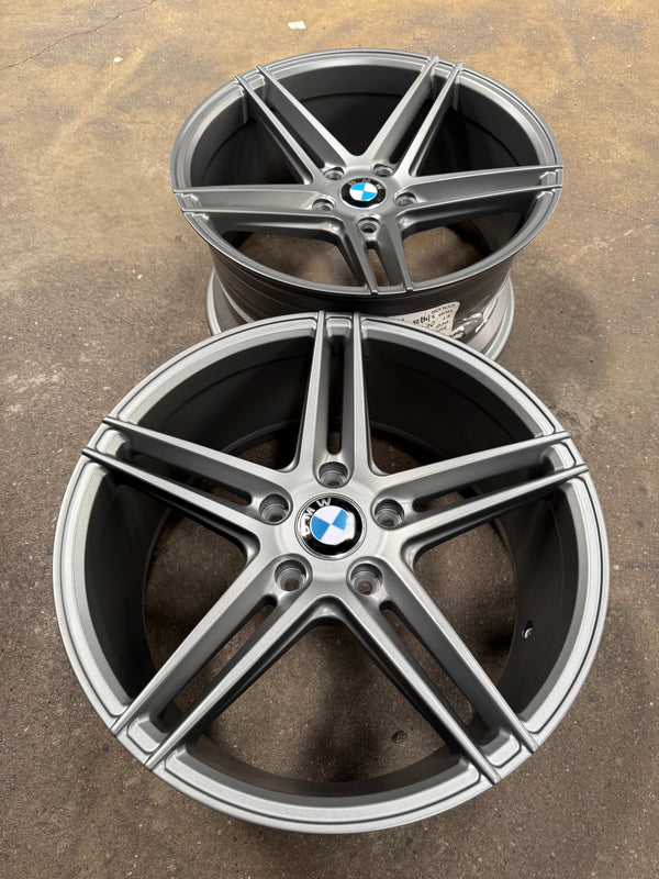 New 18x8 ET43 18x9 ET40 Inforged CV5 BMW F20 E87 (4 wheels) Grey 5X120